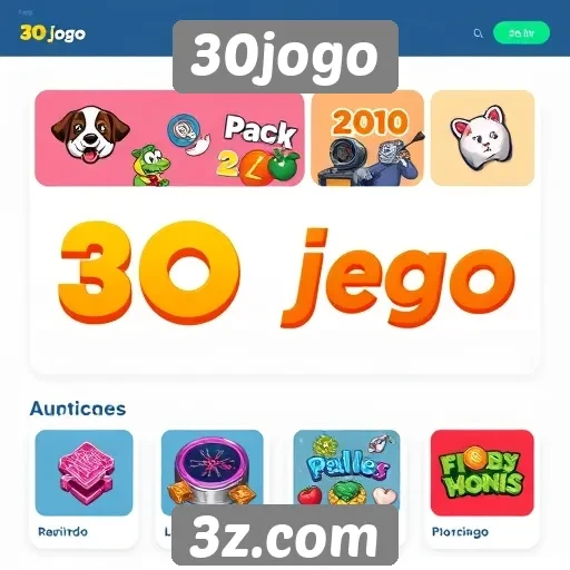 Plataforma 30jogo se destaca pela interface amigável